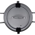 thumbnail image 2 of CanCooker Confortable Poignée Silicone Haute Température Couvercles de Verrouillage, Noir (2 Paquets), 2 of 4