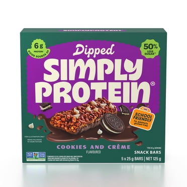 SimplyProtein Barres Collations Trempé Biscuits et Crème