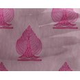 thumbnail image 4 of oneOone Georgette Viscose Fabric Leaves & Tree Block Decor Fabric Printed BTY 42 Inch Wide, 4 of 4