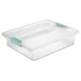 thumbnail image 1 of Sterilite Clear Large Clip Box, 1 of 9