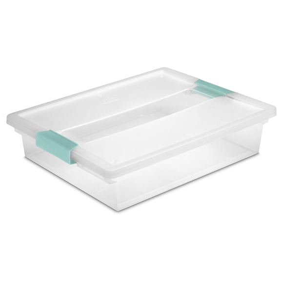 Grande boîte transparent à clip de Sterilite