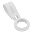thumbnail image 1 of lionlar Housse de Protection Localisation Étui en Silicone avec Boucle pour Airtags Blanc, 1 of 8
