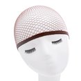 thumbnail image 3 of Hi.FANCY 2pcs/set Wig Cap Elastic Nylon Hair Net Unisex Snood Cosplay Party Hairdressing Accessories, One-Open, Coffee, 3 of 9