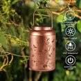 thumbnail image 4 of Solar Lights Outdoor 1 Pc Solar Light Led Lantern Hanging Solar Lantern Outdoor Decor Solar Patio Lamp Solar Lantern Light Romantic Hanging Light Table Light Desk Lamp Hollow Out, 4 of 7