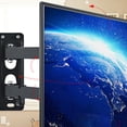 thumbnail image 4 of HEATSHAKING Support Mural Robuste Noir pour Moniteur TV avec Bras Extensible pour la Maison et la Chambre, 4 of 8