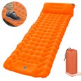 thumbnail image 1 of Tapis de Couchage de Camping avec Oreiller et Pompe Intégrée, Matelas de Couchage Ultraléger Gonflable, Matelas Pneumatique de Camping Imperméable, 1 of 8