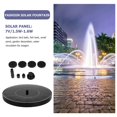 thumbnail image 3 of Outdoor Solar Fountain Mini Solar Fountain Garden Floating Solar Fountain Garden Fountain Tools_Perfect Gift, 3 of 3