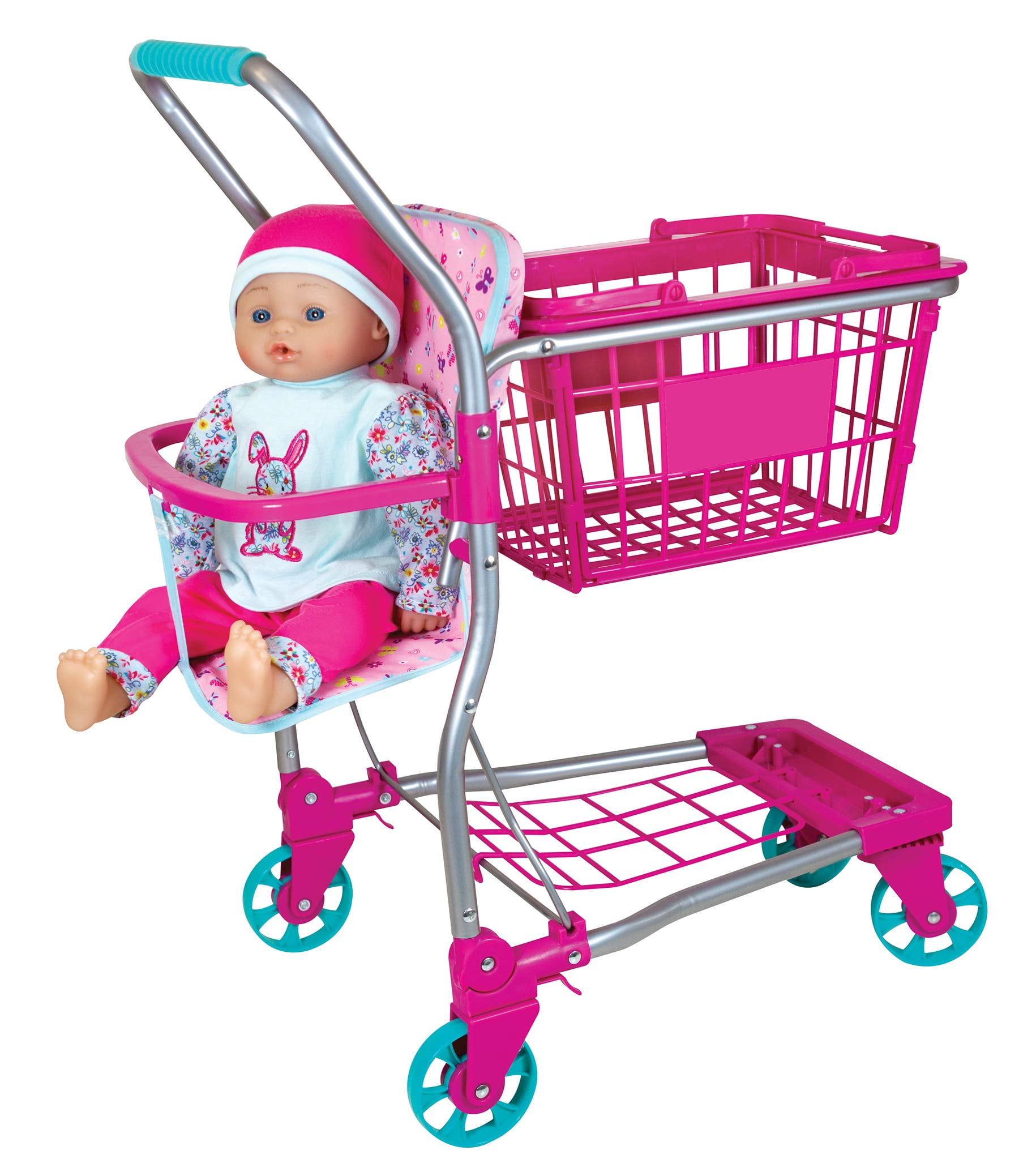 Lissi Panier d'Achat avec Poupée Bébé de 16 Po