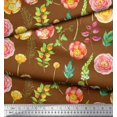 thumbnail image 3 of Soimoi Red Rayon Fabric Fruits Print Fabric by the Yard 42 Inch Wide, 3 of 3