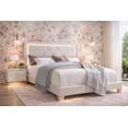 thumbnail image 3 of K-Living Bash Fog Colored Linen Fabric Queen Bed with LED Light, Box Spring Not Required., 3 of 6