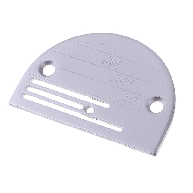 Rongfmy Metal B Type Needle Plate For Industrail Single Needle / Flat Lockstitch Sewing B28