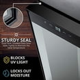 thumbnail image 3 of Ivation 12 Bottle Compressor Wine Cooler Refrigerator with Lock, Black, 3 of 8
