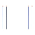 thumbnail image 2 of kurtrusly Color Random Knitting Needles Glove Portable Aluminum Weaving Needle Handknitting Tool Needleworking Equipment 2.5mm 2Set, 2 of 6