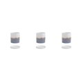 thumbnail image 4 of kurtrusly Ceramic Flower Pots For Small Spaces And Easy To Maintain Herbs Ceramic Flowerpot Ceramic Pot Planter Eco-friendly gray 11*11 3Set, 4 of 6