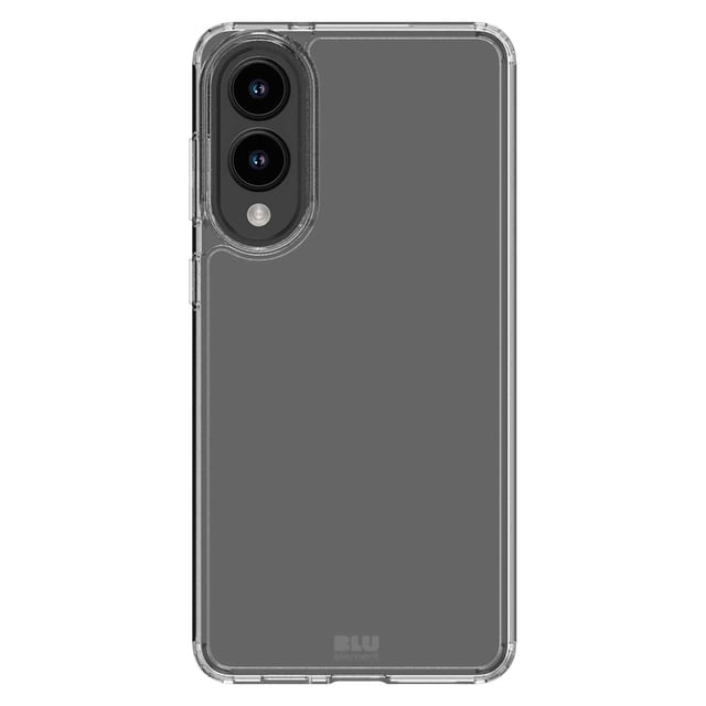 Blu Element Étui Air DropZone transparent pour Samsung Galaxy S25 Edge avec Profil Ultrafin transparent, Bords Surélevés en TPU Absorbant les Chocs et Dos en Acrylique Résistant aux Rayures, Testé contre les Chutes à Partir de 6 Pi de Hauteur, avec Découpes Précises pour Doubles Caméras Arrière et flash, Idéal pour une protection durable du Téléphone Tout en Préservant l'Apparence Originale de l'Appareil.