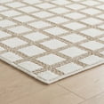 thumbnail image 3 of Rug Branch Maise Checkered Indoor Outdoor Area Rug, Beige Cream, Modern - Entryway, Hallway, Bathroom, and Kitchen, 3 of 7