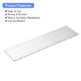 thumbnail image 4 of Unique Bargains Square Aluminum Flat Bar, 4 Pack 1/8' Thickness 4' Width 12' Length, 4 of 5