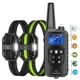 thumbnail image 1 of Heaflex Dog Training Electric Collar 2600ft Remote 4 Modes Light Beep Vibration Shock Waterproof 2 Dogs, 1 of 8