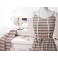 thumbnail image 5 of Soimoi Polyester Crepe Fabric Horizontal Stripe Print Sewing Fabric Yard 52 Inch Wide, 5 of 5