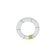 thumbnail image 1 of Lerman Decor's 18 inch wire wreath, 1 of 4