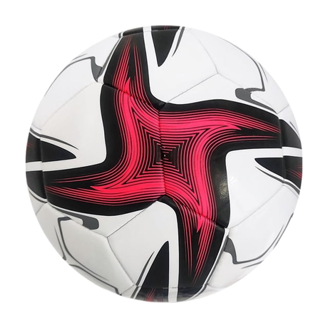 Thinsony Size 5 Soccer Ball For High-Intensity Training Sessions Football League Match red