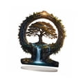 thumbnail image 3 of veasfak 3x2D Tabletop Water Fountain Decor Decorative for Office Centerpiece Fireplace 3 Pcs, 3 of 9