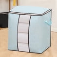 thumbnail image 3 of EGNMCR Conteneurs de Rangement, Rangement de Cuisine & Organisation Rangement Robuste avec Poignées Renforcées Sacs de Rangement Extra Larges pour Vêtements Sac Fourre-Tout Double Fermeture Éclair pour Gain de Place Poche de Rangement de Voyage, 3 of 5
