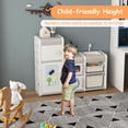 thumbnail image 4 of Gymax Kids Toy Storage Organizer Multipurpose Bookshelf w/ Magnetic Whiteboard & Bins, 4 of 10