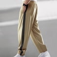 thumbnail image 1 of EOYWHK Work Pants Men Quick Drying Gym Pants Casual Athletic Breasted Loose Straight Leg Wide Button Pants, 1 of 9