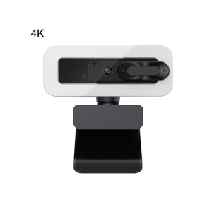 Computer Webcam Rotatable Wide Compatibility ABS 1080P/2K/4K Desktop Webcam with Microphone for Laptop - 4K