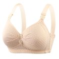 thumbnail image 4 of Timegard Bras for Women No Underwire 3pc Adjustable Strap Full Support Ruched Comfy Everyday Bras, 4 of 5