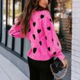 thumbnail image 3 of RKSTN Sweaters for Women Fashion Sleeves Round Neck Loose Tops Blouse Knitted Sweater Fall Sweaters, 3 of 4