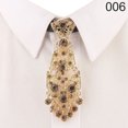 thumbnail image 2 of Cravate en Strass Mode Ajustable Cravate de Fête Cravate en Strass pour Hommes Femmes, 2 of 10