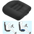 thumbnail image 1 of Car Booster Seat, Adult Car Booster Seat, Car Seat Elevation Cushion for Relief and Comfort with (Black), 1 of 5