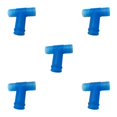 thumbnail image 2 of Decodeary Tuba Boisson Paille en Acier Inoxydable Entonnoir Connecteur Bleu 5ensemble, 2 of 6