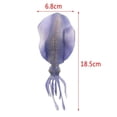 thumbnail image 4 of Marine Animal Model Solid Simulation Intelligence Learning Toys Purple Realistic Ocean Animals Sea Squid, 4 of 7