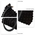 thumbnail image 3 of Sac à Main pour Femmes, Design Ample et Moelleux, Sac Multifonctionnel en Nylon Adorable pour Rendez-Vous Noir Taille Unique, 3 of 7