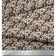 thumbnail image 2 of Soimoi Rayon Fabric Floral Shirting Printed Fabric 1 Yard 42 Inch Wide, 2 of 3