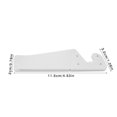 thumbnail image 2 of Xingzhi Phone Stand V-Shape Folded Adjustable Tablet Support Portable Table Holder Mobile Phone Accessory, White, 2 of 6