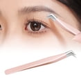 thumbnail image 2 of Eyelash Tweezers Stainless Steel 3D Accurate Clip Lash Extensions Supplies Tool Efficient Eyelashes Tweezers for Precise Application, 2 of 8