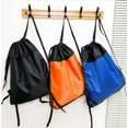 thumbnail image 3 of Maplenight Drawstring Backpack for Women - Large Capacity Gym Bag for Sports, Swimming, Travel - Waterproof, Lightweight, Durable - 19.29x16.14 Inches - Multifunctional Shoulder Bag Blue, 3 of 7