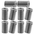 thumbnail image 3 of Shisuyan 10 Pcs Metal Thread Repair Inserts Helical Coiled Threaded Sleeves for Lamp and Mechanical Equipment Thread Repair Kit for DIY Projects, 3 of 8