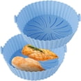 thumbnail image 2 of Casserole en Silicone Réutilisable et Colorée pour Friteuse à Air Chaud, Casserole en Silicone pour Friteuse à Air, Four et Micro-Ondes, 2 of 8