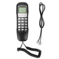 thumbnail image 3 of Corded Phone, Wearable LCD Screen Wired Landline Calendar Display  For Office For Home Red,White,Black, 3 of 8
