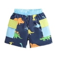 thumbnail image 1 of Toddler Boys Swim Trunks Quick Drying Beach Board Shorts Swimsuit Size 3-4T, 1 of 7