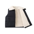 thumbnail image 4 of FAOWME 2025 Winter Children Vest Lamb Coat Black 3-4 Years, 4 of 4