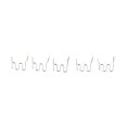thumbnail image 2 of Universal 100 Pcs/Set Precut 0.6mm-0.8mm Hot Flat Staples For Stapler Welder tool, 2 of 7