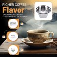 thumbnail image 3 of Stainless Steel Filter Fit for Moccamaster KBGV KBT Series Coffee Maker Metal Reusable Cone Coffee Filter Replacement, 3 of 7