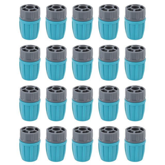 Irrigation Tube Locked Nuts Connectors, 15 Pieces Eco Friendly Easy Installation 16mm Pipe Connectors Lock Nuts For Irrigation For Hose For Tube