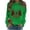 X208 Green, variant on Staron Christmas Sweaters for Women Merry Christmas Leopard Plaid Tree Print Sweatshirt Crewneck Sweatshirts Long Sleeve Blouse Fashion Casual Shirt Women Gift Ideas